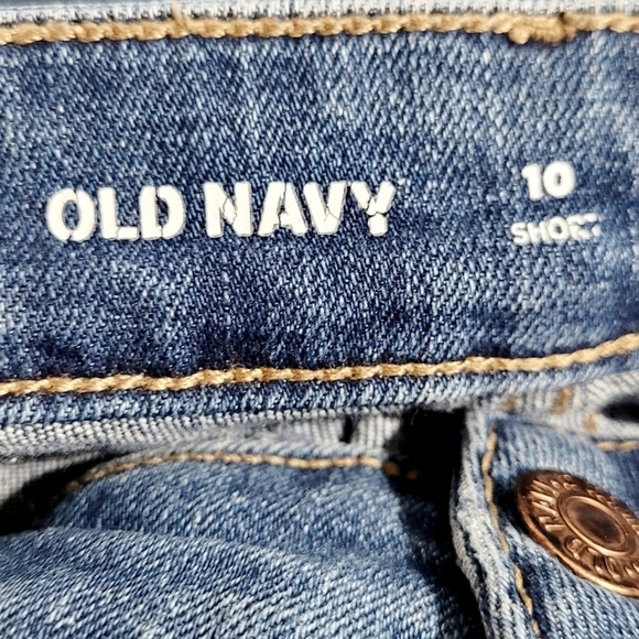 OLD NAVY Woman High Rise Rock Star Super Skinny Stretch Jean Size 10S Distressed - Picture 9 of 11
